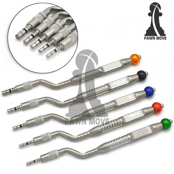 Sinus Lift Osteotomes 5pcs Kit Bayonet Concave Dental Implant Instruments