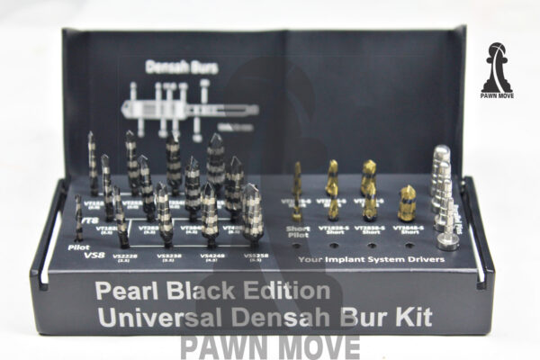 Pearl Black Universal Osseodensification Bur Kit 26 Pieces Excellent Quality