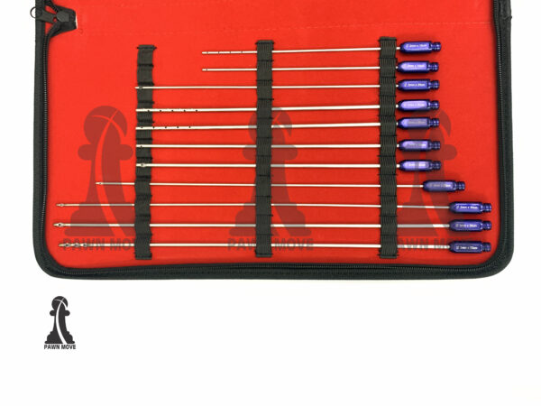 Full Body Liposuction Cannula Set | 24 PCS Fat Grafting Kit | Luer Lock | Steel - Image 5